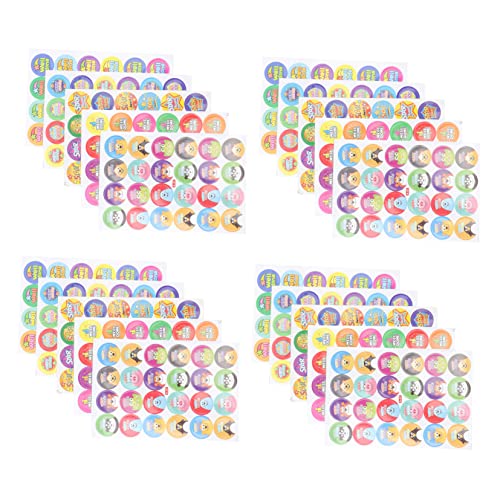 Milisten 100 Blatt Motivationssticker für Selbstklebende Aufkleber mit Positiven Bestätigungen für Schule und Belohnungen Designs À Aufkleber Motivation und Verhaltenssteuerung von Milisten