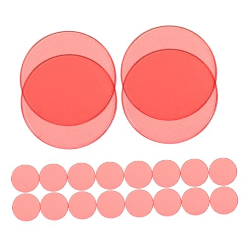 Milisten 100 Stück Bingoscheiben Bingo-Token Spielzählchips Plastikchips farbige Lernchips Bingo-Marker-Chips Plastikkarten chip farbige Scheiben Mathematikzähler p.s rot Milisten 100 Stück Bingoscheiben Bingo-Token Spielzählchips Plastikchips farbige Lernchips Bingo-Marker-Chips Plastikkarten chip farbige Scheiben Mathematikzähler p.s rot von Milisten