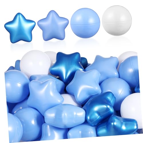 Milisten 100 Stück -Bobo-Ball Ballgrubenkugeln Spielbälle für Bällebad Bälle für Kleinkinder 1-3 Ballspielzeug Big Ball Pit Bugs Bälle für Plastik von Milisten
