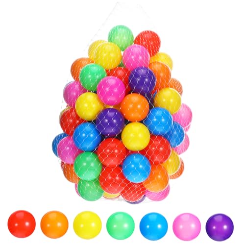 Milisten 100 Stück Bunte Pack Ozeanbälle Spielbälle für Spielgruben Pools und Partys Vielseitig Einsetzbar Farbenfrohe Spielzeuge für Drinnen und Draußen Zufällige Farbe Zufällige Farbe Milisten 100 Stück Bunte Pack Ozeanbälle Spielbälle für Spielgruben Pools und Partys Vielseitig Einsetzbar Farbenfrohe Spielzeuge für Drinnen und Draußen Zufällige Farbe Zufällige Farbe von Milisten