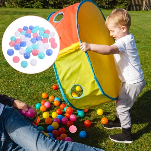 Milisten 100 Stück Bunte Pack Ozeanbälle Wiederverwendbare Spielbälle für Spielzelte Planschbecken Ballgruben und Party Events Ungiftig und Geruchsfrei Weiß Blau Milisten 100 Stück Bunte Pack Ozeanbälle Wiederverwendbare Spielbälle für Spielzelte Planschbecken Ballgruben und Party Events Ungiftig und Geruchsfrei Weiß Blau von Milisten