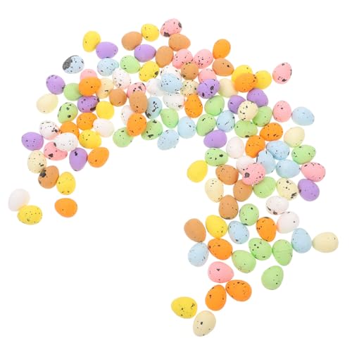 Milisten 100 Stück Bunte Schaum Ostereier Dekorations Eier für Bastelprojekte und Füllmaterial für Osternester Realistische Nachbildung für Festliche Anlässe Milisten 100 Stück Bunte Schaum Ostereier Dekorations Eier für Bastelprojekte und Füllmaterial für Osternester Realistische Nachbildung für Festliche Anlässe von Milisten