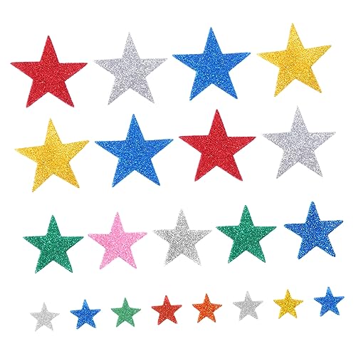 Milisten 100 Stück Bunte Sternform Glitzer Aufkleber Selbstklebende Sticker für Bastelprojekte und Klassenzimmerdekoration À Milisten 100 Stück Bunte Sternform Glitzer Aufkleber Selbstklebende Sticker für Bastelprojekte und Klassenzimmerdekoration À von Milisten