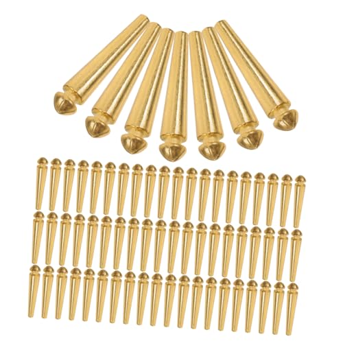 Milisten 100 Stück Desktop-Scoring-heringe Konische Brettstifte Wertungsstifte Brett Mit Stiften Planke Anbindung Peg-brettspiel Krippe Cribbage Pegs Metall Golden Milisten 100 Stück Desktop-Scoring-heringe Konische Brettstifte Wertungsstifte Brett Mit Stiften Planke Anbindung Peg-brettspiel Krippe Cribbage Pegs Metall Golden von Milisten
