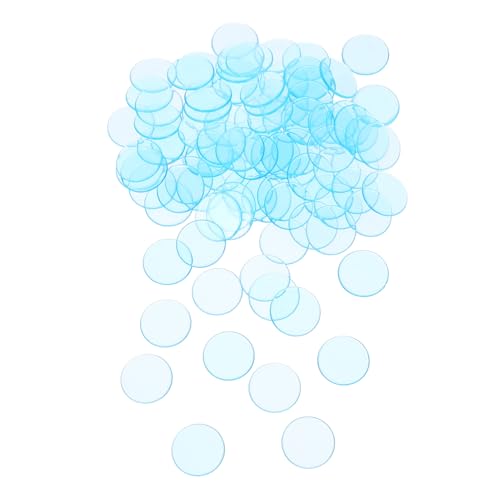 Milisten 100 Stück Halbtransparente Bingo Zählchips Spielchips für Poker Mathematik und Bingo Robuste Kunststoffmarker für Spiele und Lernhilfe Milisten 100 Stück Halbtransparente Bingo Zählchips Spielchips für Poker Mathematik und Bingo Robuste Kunststoffmarker für Spiele und Lernhilfe von Milisten