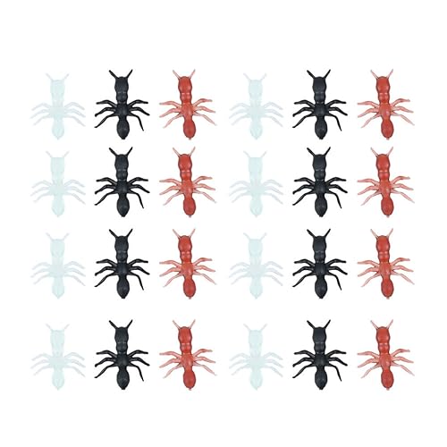 Milisten 100 Stück Halloween Simulation Ameisen Plastik Fälschungen für Interessante Streiche und Dekoration Leicht und Realistisch für Partys und Halloween Events Milisten 100 Stück Halloween Simulation Ameisen Plastik Fälschungen für Interessante Streiche und Dekoration Leicht und Realistisch für Partys und Halloween Events von Milisten