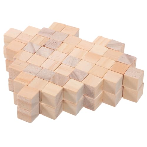 Milisten 100 Stück Holzbausteine Unlackierte Mini Bausteine für Fördern von Kreativität und Lernspielzeug Sicheres Material für Eltern Spiele und DIY Projekte Milisten 100 Stück Holzbausteine Unlackierte Mini Bausteine für Fördern von Kreativität und Lernspielzeug Sicheres Material für Eltern Spiele und DIY Projekte von Milisten