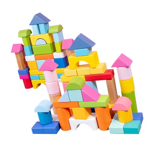 Milisten 100 Stück Holzblock Bausteine für Kleinkinder Bildungsspielzeug Kinderspielzeug Lernspielzeug für Lernspielzeug aus Holz holzklötze hölzern Milisten 100 Stück Holzblock Bausteine für Kleinkinder Bildungsspielzeug Kinderspielzeug Lernspielzeug für Lernspielzeug aus Holz holzklötze hölzern von Milisten