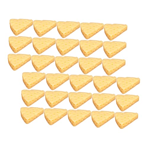 Milisten 100 Stück Käsespielzeug Minis Puppenhaus Miniatur-Käsemodell Mini -Essen Mini-Küchenkäse Käse Simulationsdekoration Mini-Käse Küche Miniatur-Käse- Harz Gelb Milisten 100 Stück Käsespielzeug Minis Puppenhaus Miniatur-Käsemodell Mini -Essen Mini-Küchenkäse Käse Simulationsdekoration Mini-Käse Küche Miniatur-Käse- Harz Gelb von Milisten