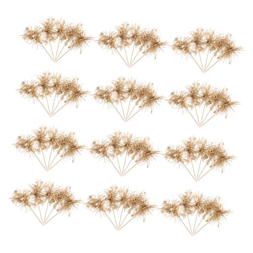 Milisten 100 Stück Kuchen Plugin Mini Cupcake Topper Gebäck Topper Getränkerührer Kuchendekorationszubehör Bambusstab Golden Milisten 100 Stück Kuchen Plugin Mini Cupcake Topper Gebäck Topper Getränkerührer Kuchendekorationszubehör Bambusstab Golden von Milisten