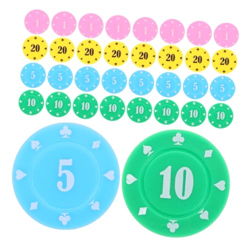 Milisten 100 Stück Mahjong Spiel Zählmarken von Milisten