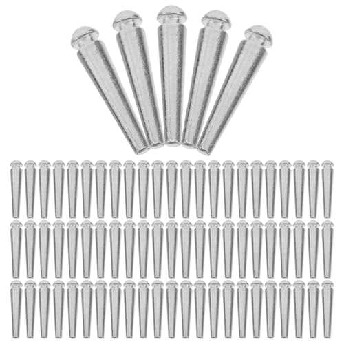 Milisten 100 Stück Metall Cribbage Pins für Brettspiel Robuste Langlebige Spielstecker mit Glatter Oberfläche für Traditionelle Kartenspiele Einfache Handhabung und Aufbewahrung für von Milisten