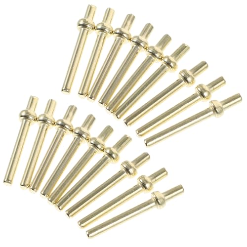 Milisten 100 Stück Metall Spielstecker für Kartenspiele Ersatzstecker für Cribbage Brettspiel Praktische und Spielstecker für Innenräume für Spieleabende und Turniere von Milisten