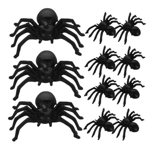 Milisten 100 Stück Mini Realistische Halloween Spinnen Kunststoff Spinnen für Halloween Deko Gruselige Mini Requisiten für Partys und Streiche Milisten 100 Stück Mini Realistische Halloween Spinnen Kunststoff Spinnen für Halloween Deko Gruselige Mini Requisiten für Partys und Streiche von Milisten