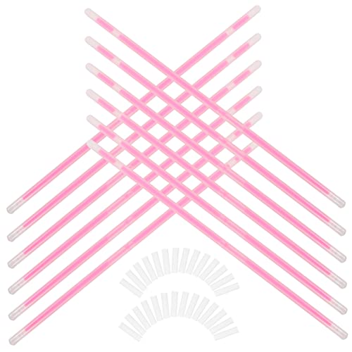 Milisten 100 Stück Neon Leuchtarmbänder Fluoreszierende Partyspielzeuge für Diy Glow Sticks für Hochzeiten Feste und Gartenpartys Sicher und Bruchfest von Milisten