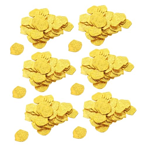 Milisten 100 Stück Piratenmünzen aus Kunststoff Spielmünzen Spanische Schatzkiste Partydeko Piratenparty Halloween Geburtstagsfeier Milisten 100 Stück Piratenmünzen aus Kunststoff Spielmünzen Spanische Schatzkiste Partydeko Piratenparty Halloween Geburtstagsfeier von Milisten