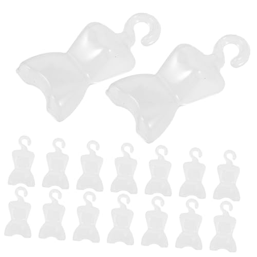 Milisten 100 Stück Puppenkleidung Rack Miniaturen Puppenhaus Mannequin Zubehör Stand Puppenkleiderform Babybügel für den Schrank Organizer für Puppenkleider Puppenbügel Plastik Transparent Milisten 100 Stück Puppenkleidung Rack Miniaturen Puppenhaus Mannequin Zubehör Stand Puppenkleiderform Babybügel für den Schrank Organizer für Puppenkleider Puppenbügel Plastik Transparent von Milisten