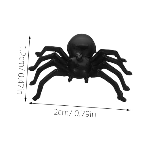 Milisten 100 Stück Realistische Halloween Deko Mini Spinnen aus Kunststoff Teiliges Detailgetreue Kleine Weiche Plastikspinnen für Gruselige Party und Innen Sowie Außendekorationen Milisten 100 Stück Realistische Halloween Deko Mini Spinnen aus Kunststoff Teiliges Detailgetreue Kleine Weiche Plastikspinnen für Gruselige Party und Innen Sowie Außendekorationen von Milisten