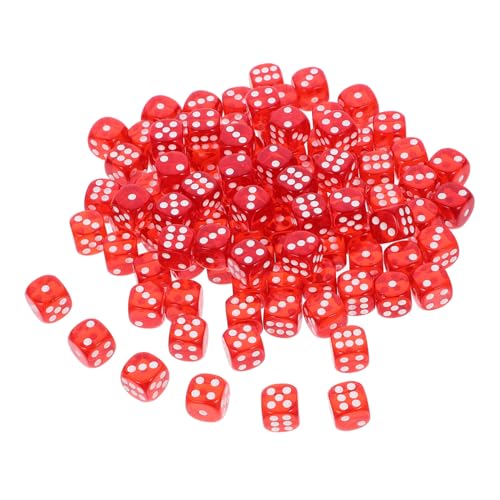 Milisten 100 Stück Sechsseitige Spielwürfel für Brettspiele Partyspiel Zubehör Leicht und Tragbar für Lustige Spieleabende und Geselligkeit Milisten 100 Stück Sechsseitige Spielwürfel für Brettspiele Partyspiel Zubehör Leicht und Tragbar für Lustige Spieleabende und Geselligkeit von Milisten