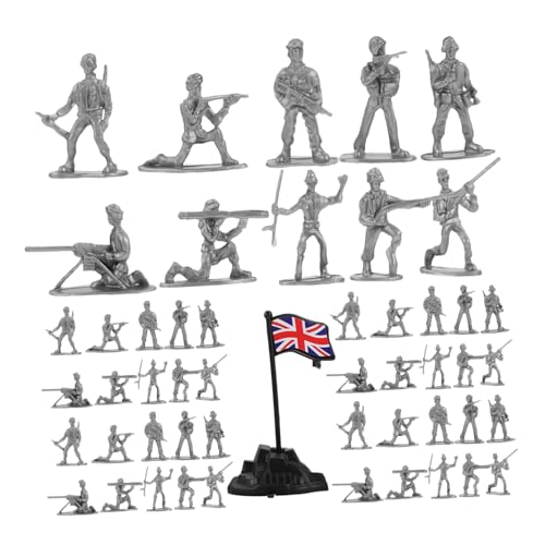 Milisten 100 Stück Soldaten Figuren Militärische Modellbau für Miniaturszenen Detailreiche Figuren für Sammler und Vielseitig Einsetzbar Milisten 100 Stück Soldaten Figuren Militärische Modellbau für Miniaturszenen Detailreiche Figuren für Sammler und Vielseitig Einsetzbar von Milisten
