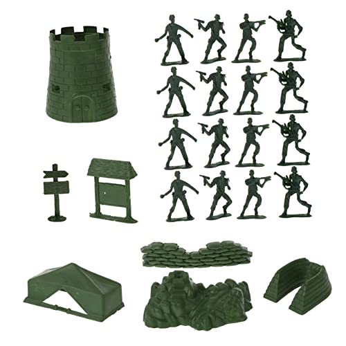 Milisten 100 Stück Soldaten Figuren Set für Plastik Soldaten Figuren Camo Modelle für Gruppenspiele und Eltern Junge Mädchen Interaktion Milisten 100 Stück Soldaten Figuren Set für Plastik Soldaten Figuren Camo Modelle für Gruppenspiele und Eltern Junge Mädchen Interaktion von Milisten
