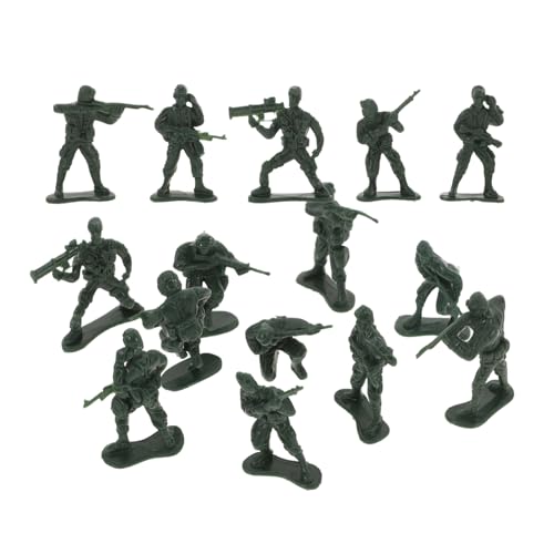 Milisten 100 Stück Soldatenmodelle Aus Dem 2 Weltkrieg Winzige Menschen Sandtischdekoration Minifigur Schreibtischdekoration Minifiguren Winzige Soldatenmodelle Winzige von Milisten