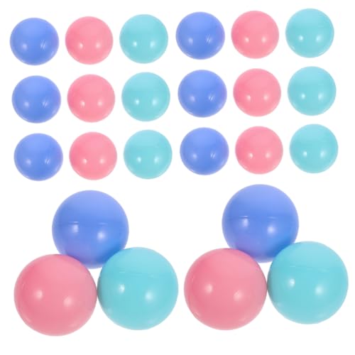 Milisten 100 Stück Spiel Ozeanbälle Strand Aqua für Schwimmbad klein dekorative Grubenbälle Schwimmgruben Bälle Schwimmbadbälle Kunststoffkugeln für Gruben Plastik von Milisten