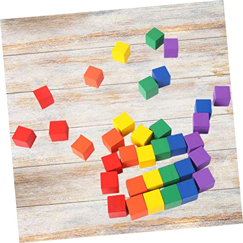 Milisten 100 Stück Teiliges Bunte Holzwürfel Kleine Quadratische Holzklötze Stabile Bauklötze für DIY Bastelprojekte Pädagogische Holzbausteine Milisten 100 Stück Teiliges Bunte Holzwürfel Kleine Quadratische Holzklötze Stabile Bauklötze für DIY Bastelprojekte Pädagogische Holzbausteine von Milisten