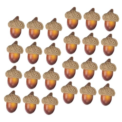 Milisten 100 Stück Teiliges Künstliche Dekoration Realistische Kleine Acorns für DIY Herbst und Weihnachtsdeko Vielseitig Verwendbar als Tisch und Kranzfüllung Langlebig und Milisten 100 Stück Teiliges Künstliche Dekoration Realistische Kleine Acorns für DIY Herbst und Weihnachtsdeko Vielseitig Verwendbar als Tisch und Kranzfüllung Langlebig und von Milisten