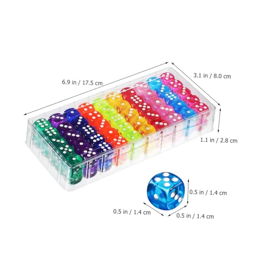 Milisten 100 Stück Würfel Aus Acryl Würfelspiele Klassenzimmer Farbe Winzig Rechts Party Farbig Spielrequisiten Mini Spiel-Requisiten-würfel Spielzeugwürfel Groß Kleine Würfel Milisten 100 Stück Würfel Aus Acryl Würfelspiele Klassenzimmer Farbe Winzig Rechts Party Farbig Spielrequisiten Mini Spiel-Requisiten-würfel Spielzeugwürfel Groß Kleine Würfel von Milisten