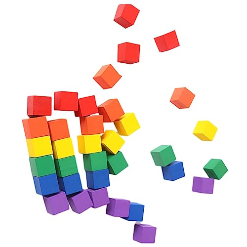 Milisten 100 Stück farbige Bausteine Kind Zentimeter Form Würfelblöcke Kleiner Block Bastelwürfel quadratischer Holzblock Würfel selber Machen Hölzern Milisten 100 Stück farbige Bausteine Kind Zentimeter Form Würfelblöcke Kleiner Block Bastelwürfel quadratischer Holzblock Würfel selber Machen Hölzern von Milisten