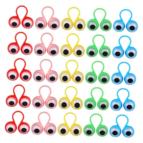 Milisten 100 Stück mit großen Augen Party kinderparty mitgebsel bescherung Finger Puppets Spielzeugringe Bildungsspielzeug Augen Fingerspielzeug Plastik Colorful Milisten 100 Stück mit großen Augen Party kinderparty mitgebsel bescherung Finger Puppets Spielzeugringe Bildungsspielzeug Augen Fingerspielzeug Plastik Colorful von Milisten