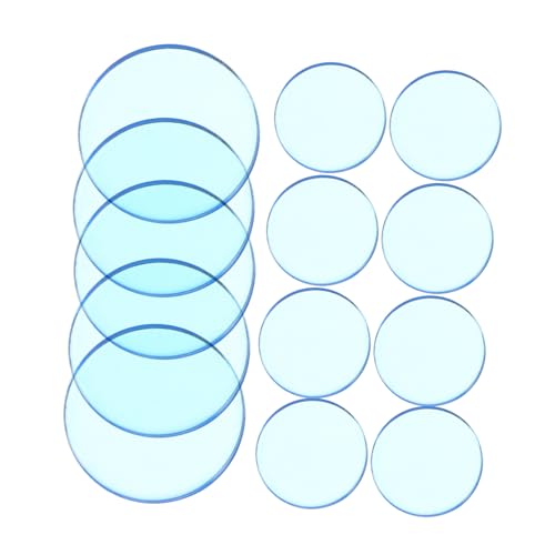 Milisten 100Stücke Bingo Chips Transparente Zählmarker für Mathe und Lernspiele für Frühe Bildung Einfach zu Reinigen und Langlebig von Milisten
