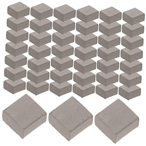 Milisten 100Stücke Miniaturziegel für DIY Landschaftsbau Miniaturszenen Modellzüge und Schulprojekte Robuste Realistische Bausteine für Kreative und Erwachsene von Milisten