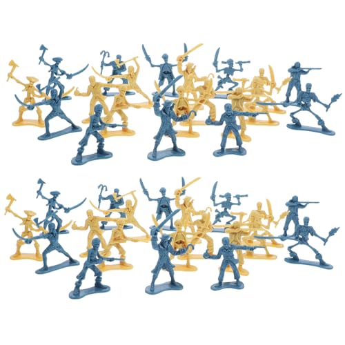 Milisten 100Stücke Piraten Soldatenfiguren Kleine Action Modelle Mini Szenen Layout Requisiten Halloween und Kreative Dekorationen Milisten 100Stücke Piraten Soldatenfiguren Kleine Action Modelle Mini Szenen Layout Requisiten Halloween und Kreative Dekorationen von Milisten