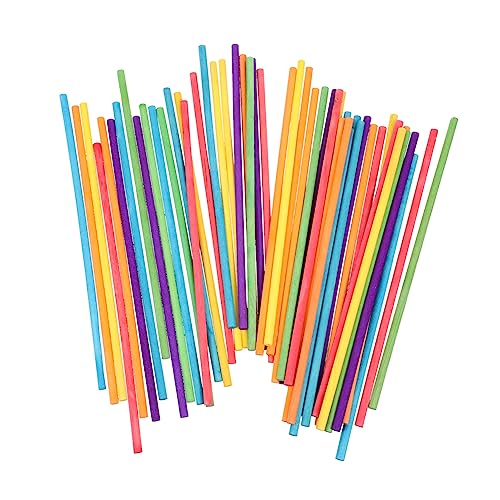 Milisten 100Stücke Rhythmus Holzstöcke für Musikinstrumente für Frühe Bildung Lange Percussion Sticks zur des Rhythmusgefühls Musikalität von Milisten