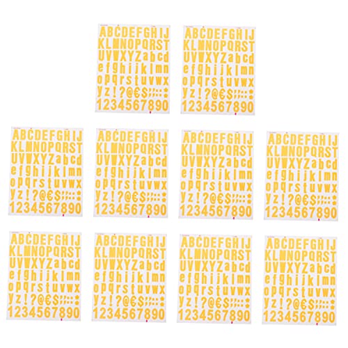 Milisten 10Blätter Selbstklebende Und Aufkleber DIY Scrapbook Aufkleber Für Kreative Projekte Für Bastelarbeiten Und Dekoration Milisten 10Blätter Selbstklebende Und Aufkleber DIY Scrapbook Aufkleber Für Kreative Projekte Für Bastelarbeiten Und Dekoration von Milisten