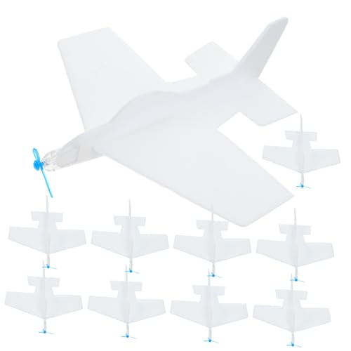 Milisten 10Stücke DIY Flugzeug Kreative Wurfgleiter Für Interaktive Segelflugzeuge Aus Outdoor Spiele Und Partys von Milisten