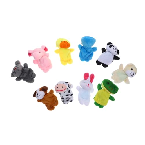 Milisten 10Stücke Fingerpuppen Weiche Handpuppen Für Fördert Kreativität Und Feinmotorik Für Geschichtenerzählen Und Tiermotive Für Fantasievolles Milisten 10Stücke Fingerpuppen Weiche Handpuppen Für Fördert Kreativität Und Feinmotorik Für Geschichtenerzählen Und Tiermotive Für Fantasievolles von Milisten