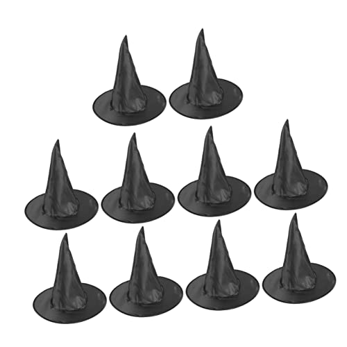 Milisten 10Stücke Halloween Hexenhüte Lustige Für Party Cosplay Und Karneval Als Halloween Accessoire Und Dekoration Für Unvergessliche Feiern von Milisten