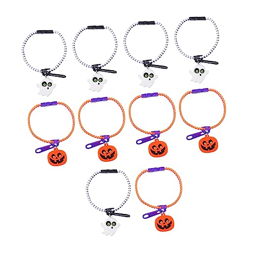 Milisten 10Stücke Halloween Zipper Armbänder Für Sensorisches Mit Kürbis Und Geisterdesign Stressentlastungsspielzeug Aus Plastik Kindergeburtstage Und Mitgebsel Milisten 10Stücke Halloween Zipper Armbänder Für Sensorisches Mit Kürbis Und Geisterdesign Stressentlastungsspielzeug Aus Plastik Kindergeburtstage Und Mitgebsel von Milisten