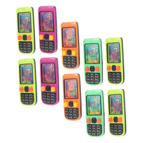 Milisten 10Stücke Handheld Wasserspiel Ringwurfspiel für Gemischte Farben Geschenkidee für Geburtstagsfeiern als Geschenktütenfüller für Kindergartenaktivitäten von Milisten