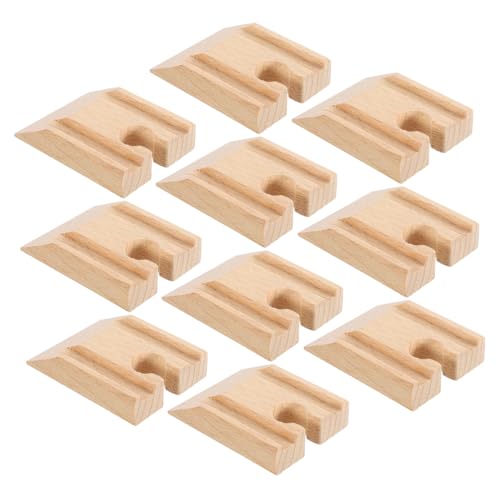 Milisten 10Stücke Holz Eisenbahnschienen Erweiterungseisenbahnschienen Zubehör für DIY Gleisteile Kompatibel mit Holzeisenbahnen Stabil und Leicht Fördert Kreative Spielideen Milisten 10Stücke Holz Eisenbahnschienen Erweiterungseisenbahnschienen Zubehör für DIY Gleisteile Kompatibel mit Holzeisenbahnen Stabil und Leicht Fördert Kreative Spielideen von Milisten