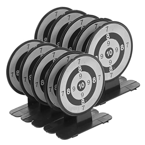 Milisten 10Stücke Kompaktes Dartboard Für Teiliges Zielspielzeug Aus Robustem Material Für Drinnen Und Draußen Spaß Und Geschicklichkeitsspiele von Milisten