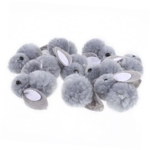 Milisten 10Stücke Mini Plüschhasen Weiche Kaninchenpuppen für DIY Kunsthandwerk Dekoration und Geschenkidee für Kreative Bastelprojekte mit Zufälliger Ohrenfarbe Milisten 10Stücke Mini Plüschhasen Weiche Kaninchenpuppen für DIY Kunsthandwerk Dekoration und Geschenkidee für Kreative Bastelprojekte mit Zufälliger Ohrenfarbe von Milisten