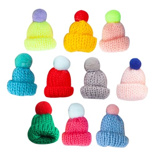 Milisten 10Stücke Mini Strickmützen Für Weihnachten DIY Haarschmuck Wollmützen Für Bastelprojekte Dekoration Für Weihnachtsbaum Und Partybedarf Milisten 10Stücke Mini Strickmützen Für Weihnachten DIY Haarschmuck Wollmützen Für Bastelprojekte Dekoration Für Weihnachtsbaum Und Partybedarf von Milisten
