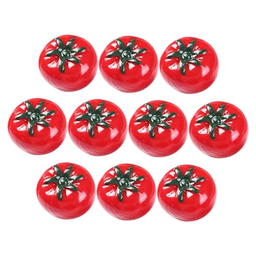 Milisten 10Stücke Miniatur Tomaten Dekorationen Künstliche Früchte für Puppenhäuser Bastelprojekte Tischdeko Realistisches Obstmodell für Fotorequisiten und Wohnaccessoires Milisten 10Stücke Miniatur Tomaten Dekorationen Künstliche Früchte für Puppenhäuser Bastelprojekte Tischdeko Realistisches Obstmodell für Fotorequisiten und Wohnaccessoires von Milisten
