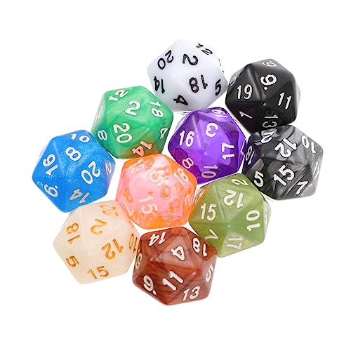 Milisten 10Stücke Seitige Würfel aus Pädagogisches Würfelspielzeug für Brettspiele Party Requisiten und Lernspiele Milisten 10Stücke Seitige Würfel aus Pädagogisches Würfelspielzeug für Brettspiele Party Requisiten und Lernspiele von Milisten