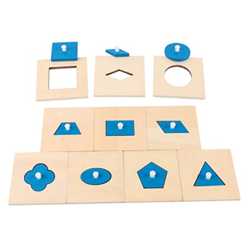 Milisten 10Stücke Teiliges Board aus Robustem Holz Sensorisches Lernspielzeug für Jahren Fördert Vorstellungskraft Hand Auge Koordination und Geometrisches Verständnis Milisten 10Stücke Teiliges Board aus Robustem Holz Sensorisches Lernspielzeug für Jahren Fördert Vorstellungskraft Hand Auge Koordination und Geometrisches Verständnis von Milisten