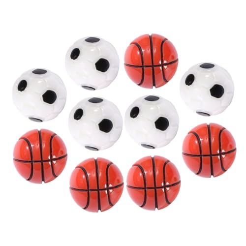 Milisten 10Stücke Teiliges Dekorationsset Fußball Und Basketballmodelle Zubehör Für Puppenhäuser Und Landschaften Kreative Tischdekoration Milisten 10Stücke Teiliges Dekorationsset Fußball Und Basketballmodelle Zubehör Für Puppenhäuser Und Landschaften Kreative Tischdekoration von Milisten